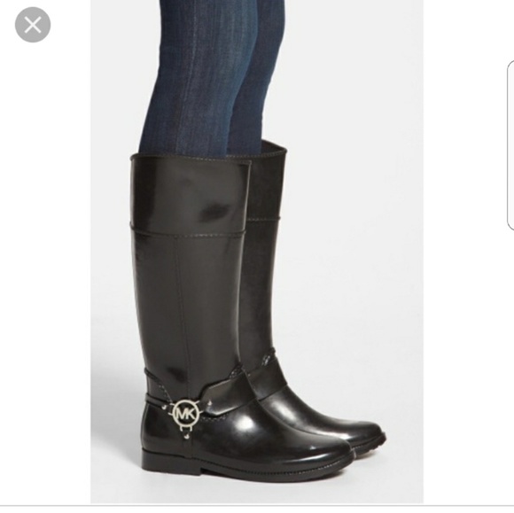 michael kors rain boots size 9